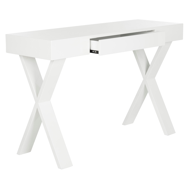 Safavieh Alessia Wood Vanity Desk in White