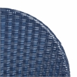 Safavieh Barrow Aluminum Side Chair in Navy