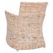 Safavieh Cabana Rattan Arm Chair in White