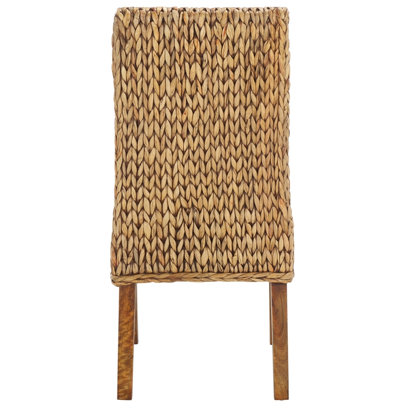 Safavieh Sanibel Wood Side Chair  in Brown / Brown