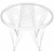 Safavieh Launchpad Iron Chair in White / White