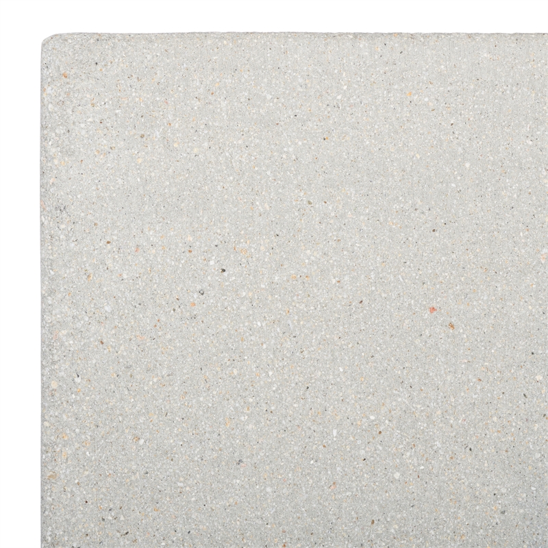 Safavieh Borsla Large Concrete Ficonstone Planter in Light Gray