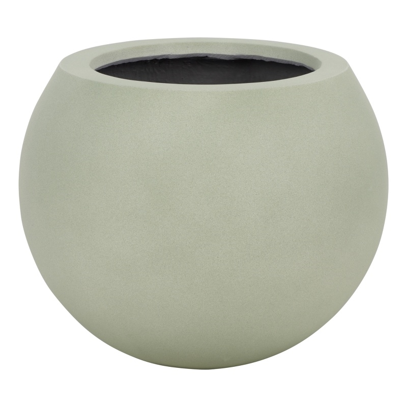 Safavieh Kenslia Ficonstone Planter Pot in Sage