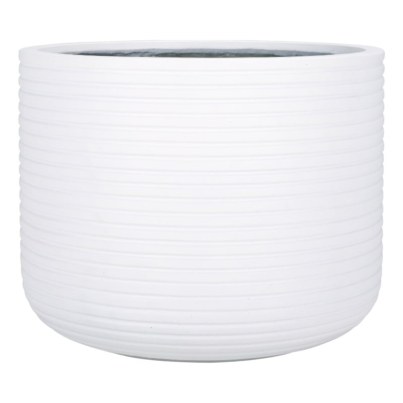 Safavieh Nardo Large Ficonstone Pot in White