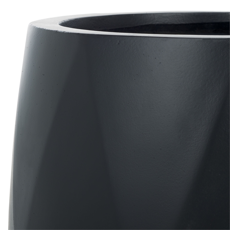 Safavieh Kane Ficonstone Pot Set of 2 in Black