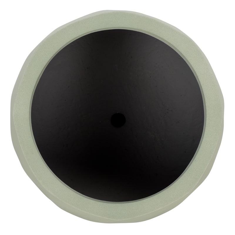 Safavieh Kane Ficonstone Planter Pot Set of 2  in Sage