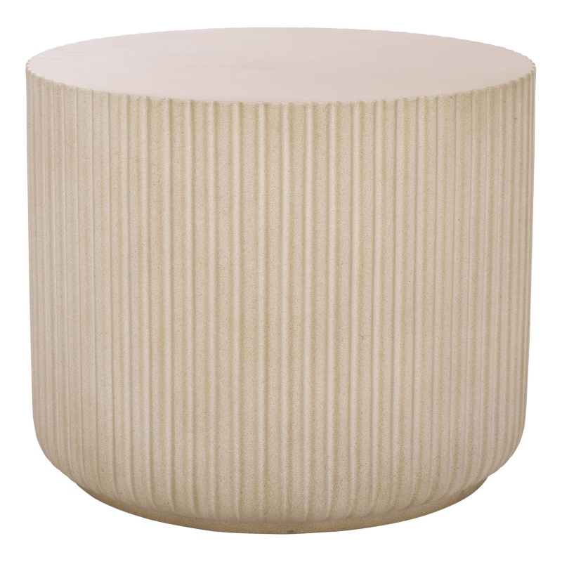 Safavieh Napa Low Wide Side Table in Beige