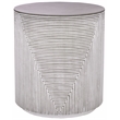 Safavieh Verona Side Table  in White / Gray
