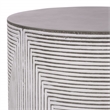 Safavieh Verona Side Table  in White / Gray