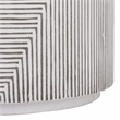Safavieh Verona Side Table  in White / Gray