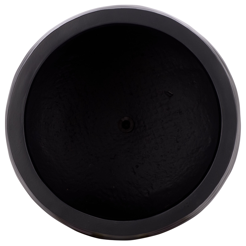 Safavieh Marta Ficonstone Planter Pot  in Black