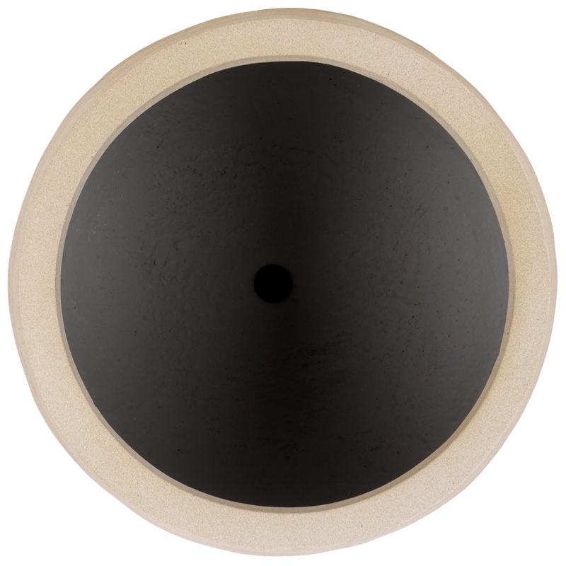 Safavieh Marta Ficonstone Planter Pot  in Beige