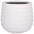 Safavieh Marta Ficonstone Planter Pot  in White
