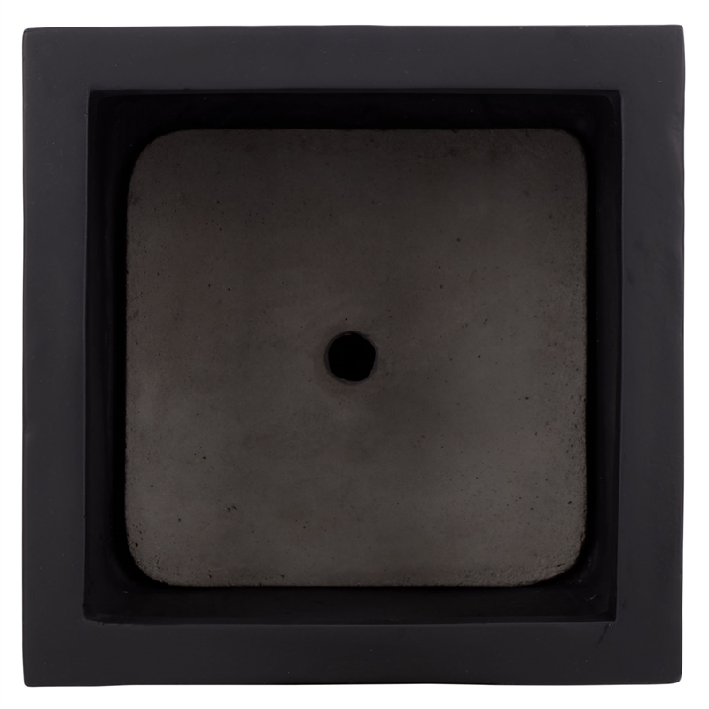 Safavieh Paloma Ficonstone Planter in Black
