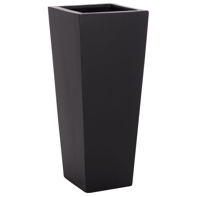 Safavieh Paloma Ficonstone Planter in Black