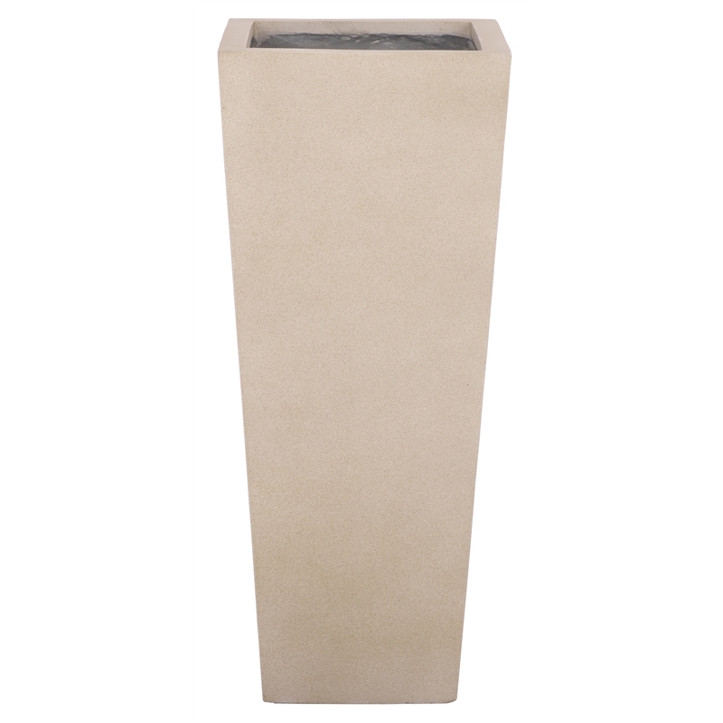 Safavieh Paloma Ficonstone Planter  in Beige