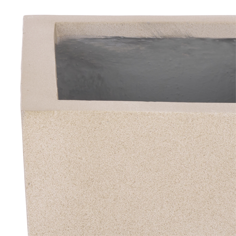 Safavieh Paloma Ficonstone Planter  in Beige
