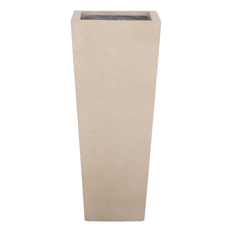 Safavieh Paloma Ficonstone Planter  in Beige