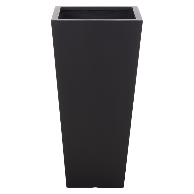 Safavieh Paloma Large Ficonstone Planter in Black