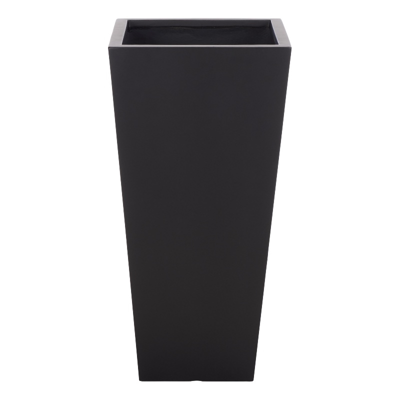 Safavieh Paloma Large Ficonstone Planter in Black