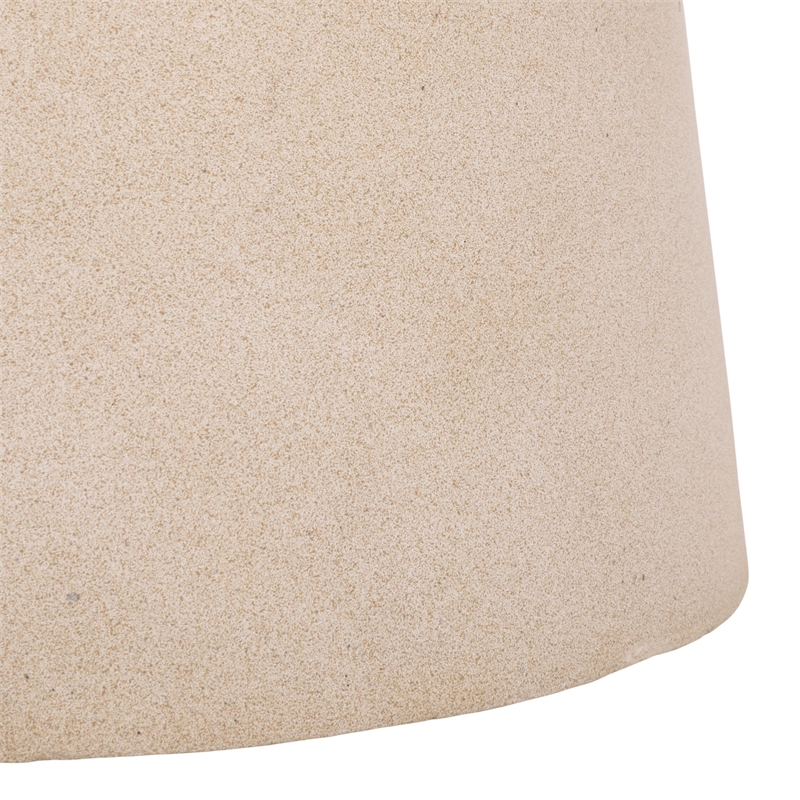 Safavieh Olivia Pedestal Ficonstone Planter  in Beige
