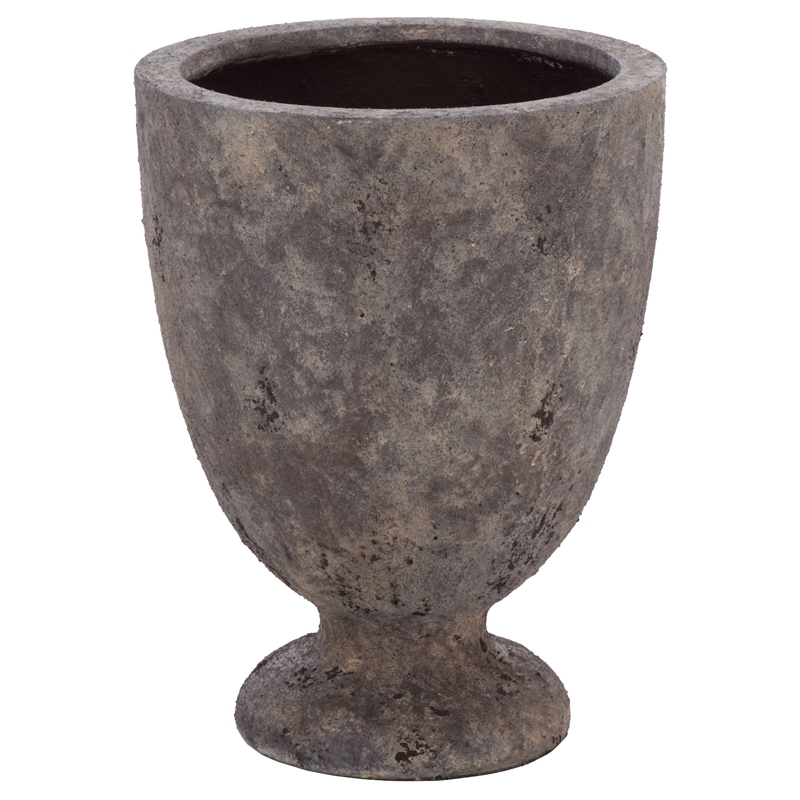 Safavieh Ella Ficonstone Planter Pot in Brown
