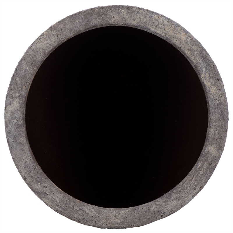 Safavieh Ella Ficonstone Planter Pot in Brown