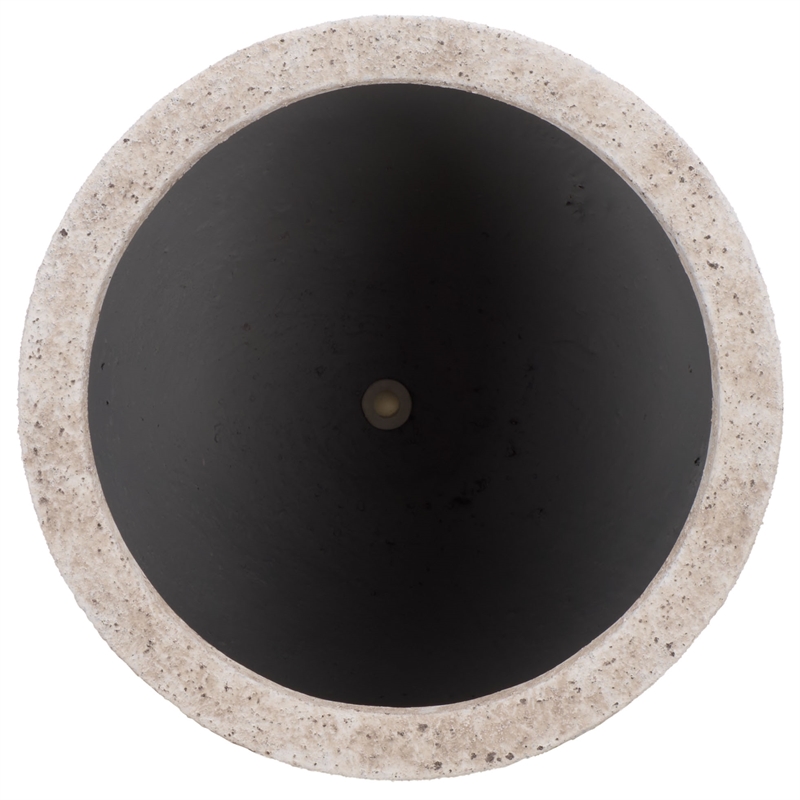 Safavieh Ella Ficonstone Planter Pot in White