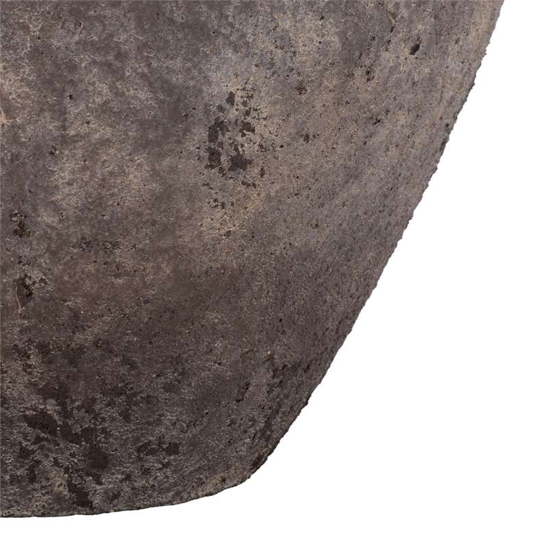 Safavieh Ramsey Ficonstone Planter Pot  in Brown