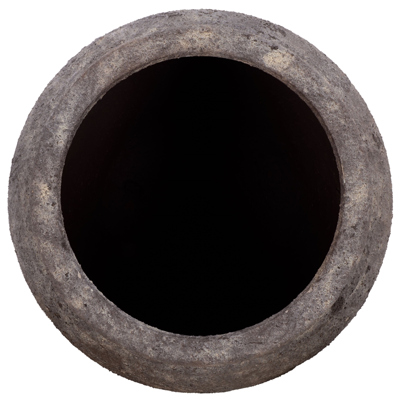 Safavieh Ramsey Ficonstone Planter Pot  in Brown