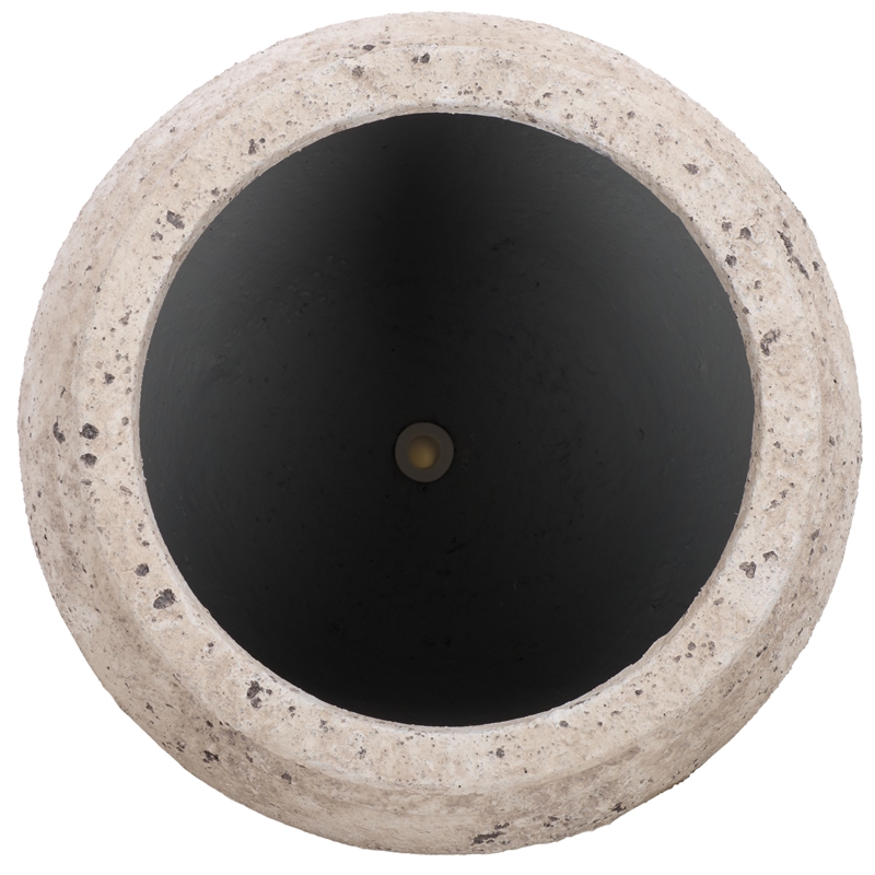 Safavieh Ramsey Ficonstone Planter Pot in White