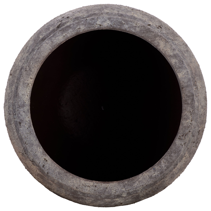 Safavieh Ramsey Large Ficonstone Planter Pot in Brown