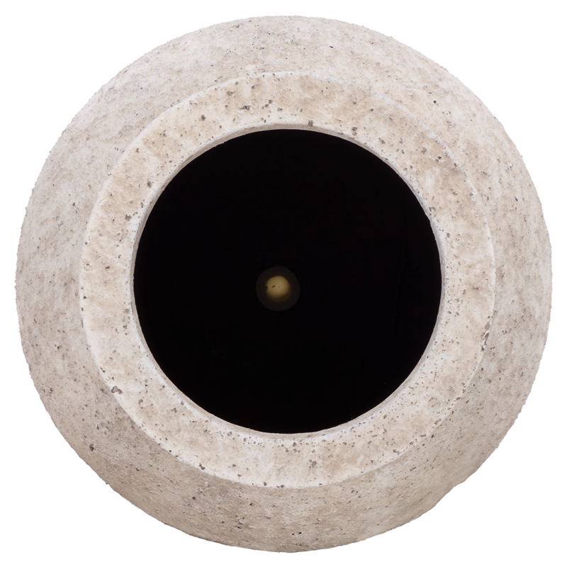 Safavieh Bolton Ficonstone Planter Pot  in White