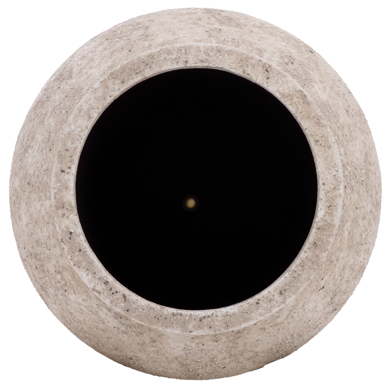 Safavieh Bolton Large Ficonstone Planter Pot in White