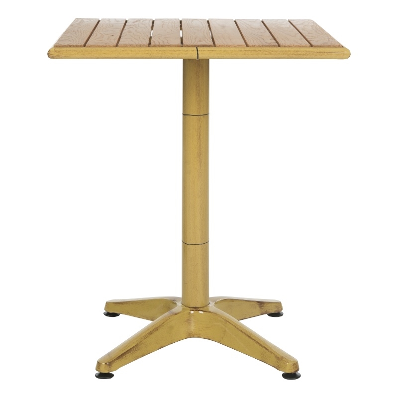 Safavieh Svana Metal Accent Table in Bamboo