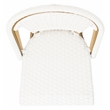 Safavieh Ford Aluminum Barstool in White
