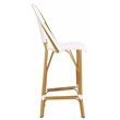 Safavieh Ford Aluminum Barstool in White
