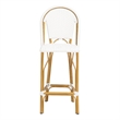 Safavieh Ford Aluminum Barstool in White