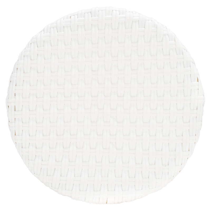 Safavieh Kelsey Aluminum Counter Stool  in White