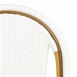 Safavieh Zaid Aluminum Barstool in White