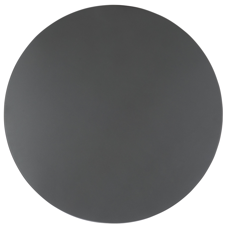 Safavieh Core Aluminum Bistro Table in Gray