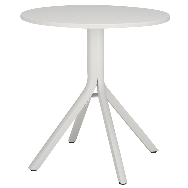 Safavieh Core Aluminum Bistro Table in White