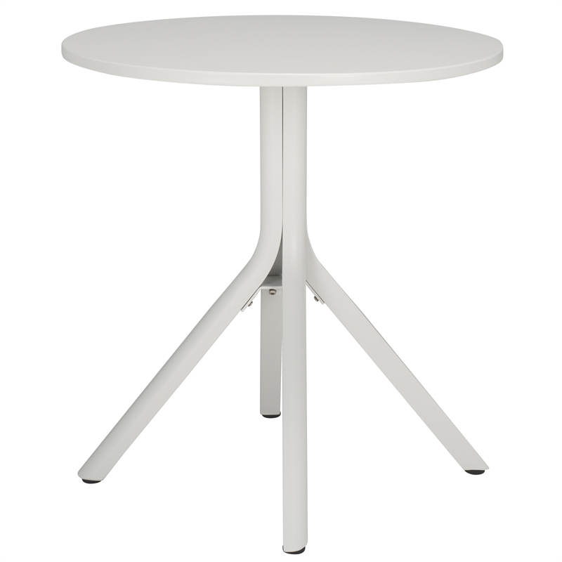Safavieh Core Aluminum Bistro Table in White