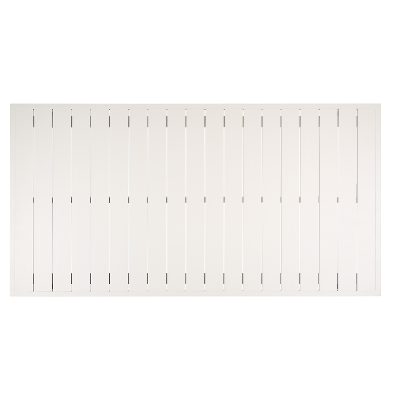 Safavieh Core Aluminum Dining Table in White