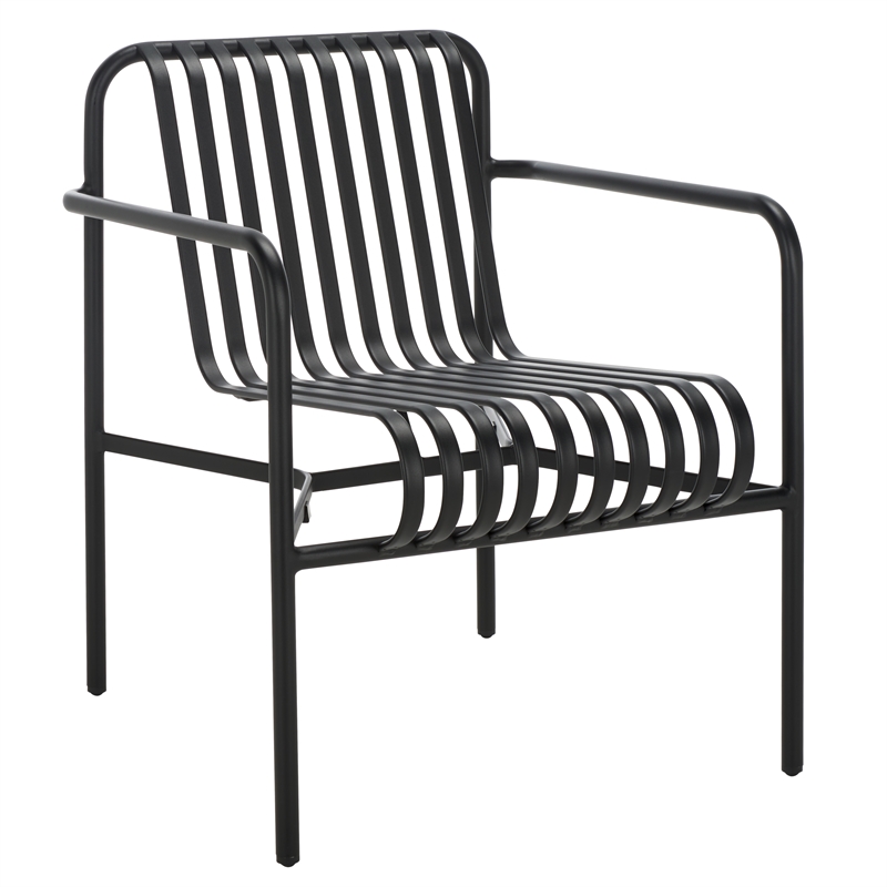 Safavieh Core Aluminum Armchair in Black