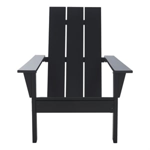 Safavieh All Weather Adirondack Chair  in Black