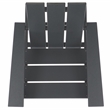 Safavieh All Weather Adirondack Chair in Gray