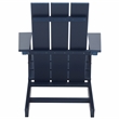 Safavieh All Weather Adirondack Chair  in Blue