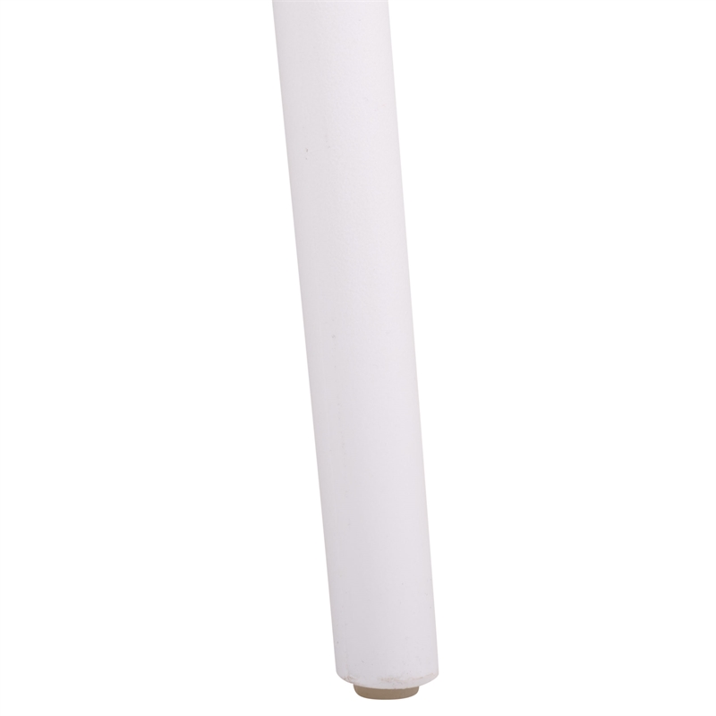 Safavieh Fufa Plastic Dining Chair Set of 2  in White