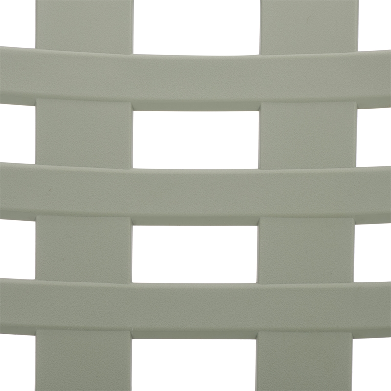 Safavieh Fufa Plastic Dining Chair Set of 2  in Green